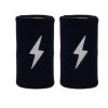 Premium Pro 4 Wristbands (2-Pack) - Black